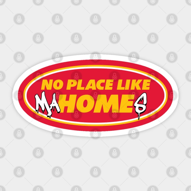 No place like Mahomes - Red Sticker by KFig21